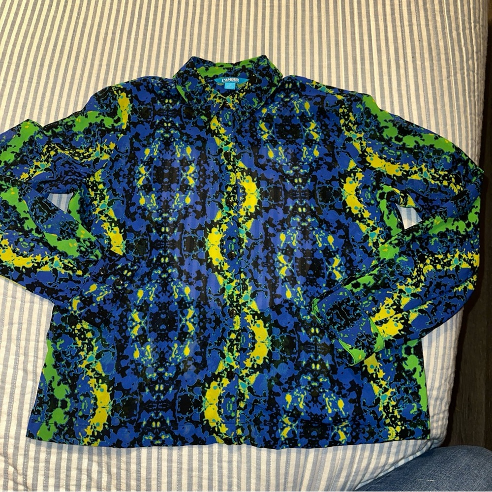 LAmour‎ blouse small